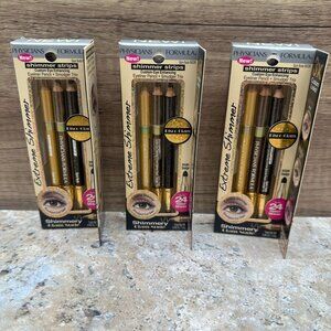 3 X Physicians Formula Shimmer Strips Eye Enhancing Eyeliner Trio, Glam Nude